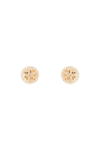 miller pavé stud earrings 53422 TORY GOLD / CRYSTAL