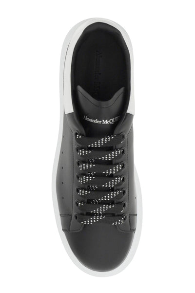 Alexander mcqueen oversize sneakers 553680 WHGP5 BLACK WHITE