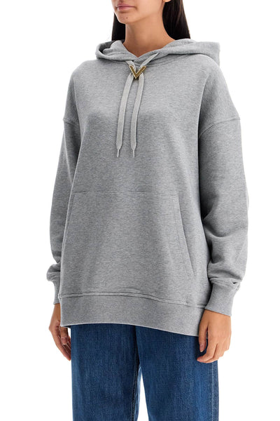 oversized hoodie with hood 5B3MF23M8ST GRIGIO MELANGE