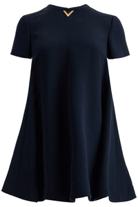 mini dress in structured couture 5B3VA9H78HF NAVY