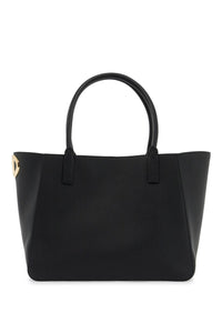 nappa calfskin vlogo side tote bag 5W2B0Q29PWL NERO