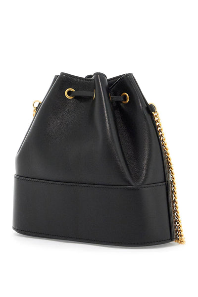 vlogo signature mini bucket bag 5W2P0T83HPF NERO