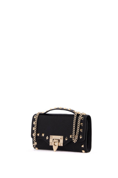 mini rockstud chain bag with 5W2P0U99VSH NERO