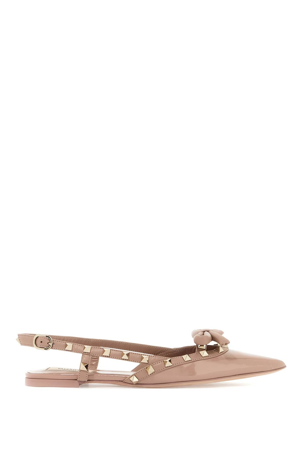 rockstud bow slingback baller 5W2S0IQ2TZE ROSE CANNELLE