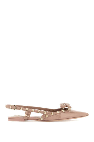 rockstud bow slingback baller 5W2S0IQ2TZE ROSE CANNELLE