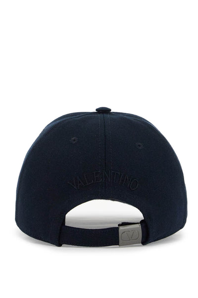 baseball cap with iconographer 5Y2HDA42MKV BLU NOTTE/NAVY