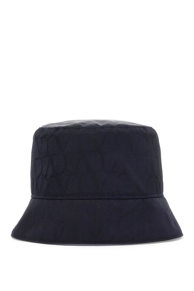 reversible bucket hat with pouch pocket 5Y2HGA14MZG NAVY