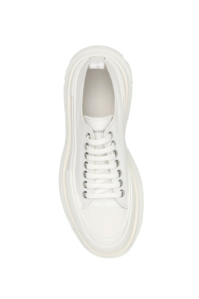 Alexander mcqueen tread slick sneakers 697072 W4MV2 WHITE WHITE