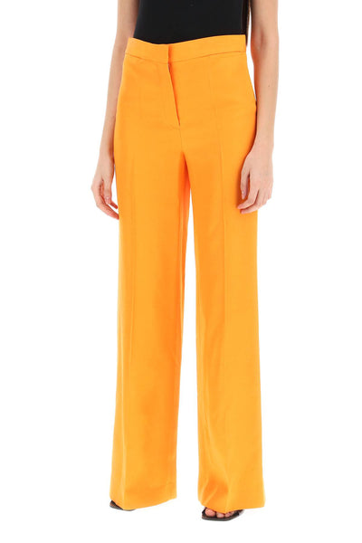 Stella mccartney flared tailoring pants 640093 3DU701 BRIGHT ORANGE