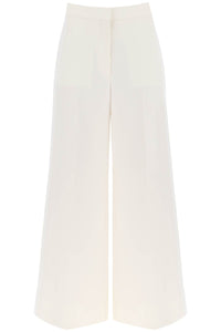 Stella mccartney tailored wool trousers 640194 3DU655 CHALK