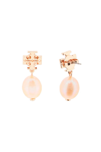 kira earring with pearl 65156 ROSE GOLD CHAMPANGE