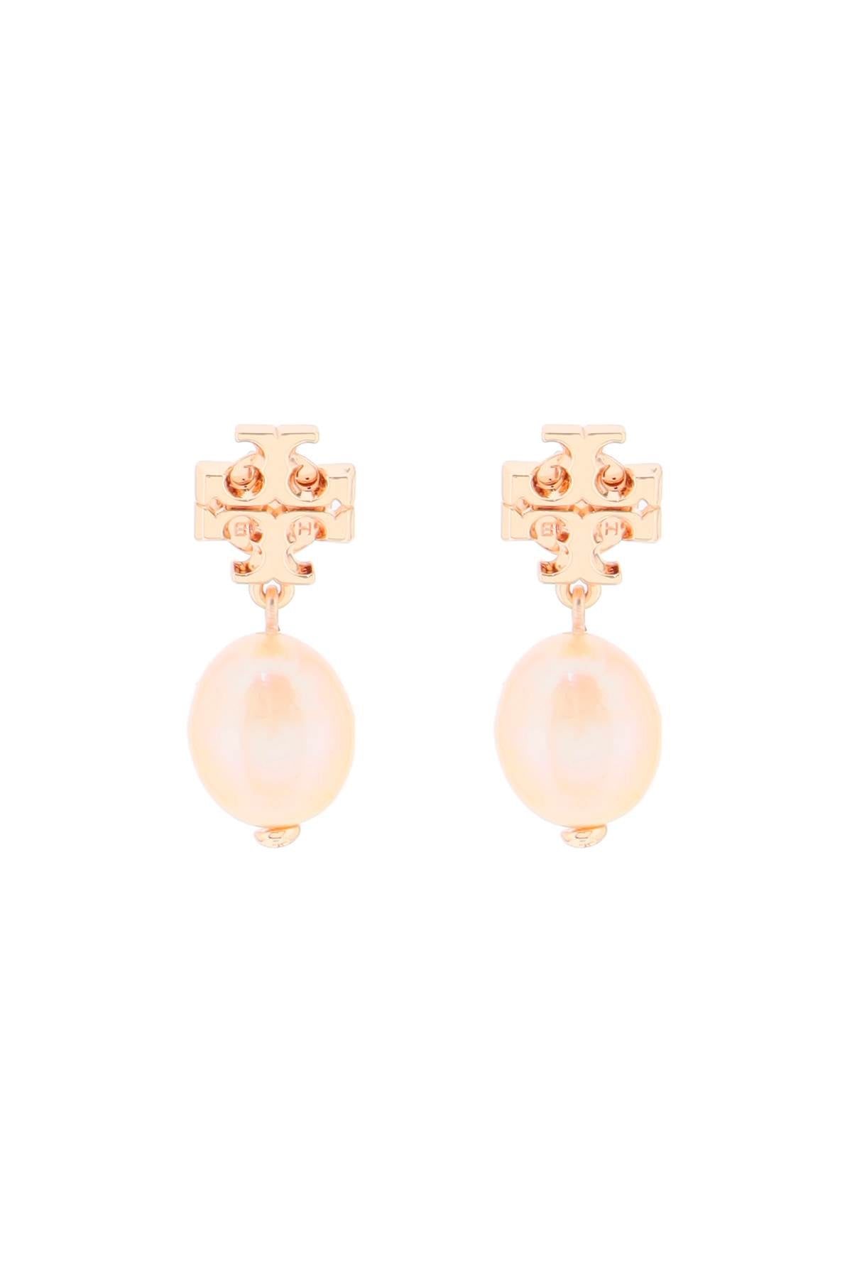 kira earring with pearl 65156 ROSE GOLD CHAMPANGE