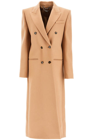 long double-breasted coat 660087 3CU850 NEW CAMEL