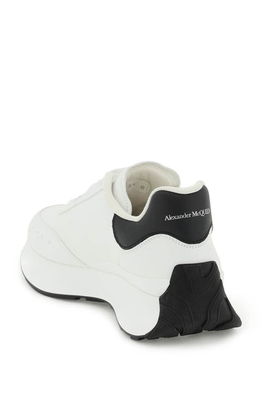 Alexander mcqueen 短跑跑步鞋 782630 WIDN5 白色 黑色