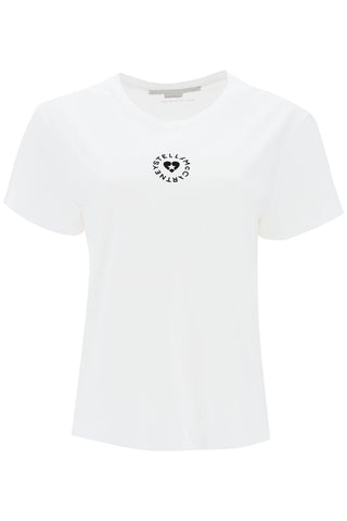 iconic mini heart t-shirt 6J0273 3SPY53 PURE WHITE