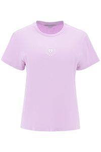 iconic mini heart t-shirt 6J0273 3SPZ27 WASHED LILAC