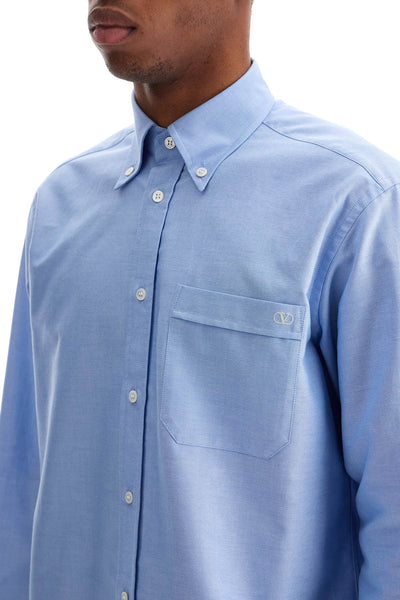 VALENTINO GARAVANI regular fit pocket shirt 6V3ABQ3 | Italystation.com - Shop Now at italystation.com
