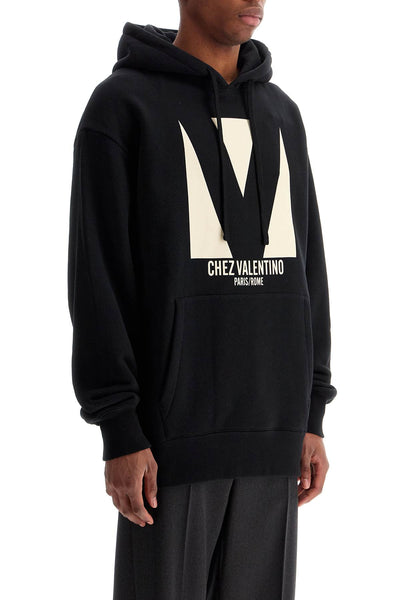 VALENTINO GARAVANI chez valentino oversized hoodie | Italystation.com - Shop Now at italystation.com
