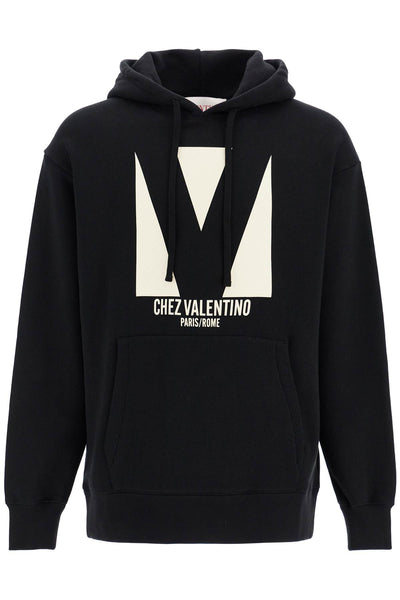 VALENTINO GARAVANI chez valentino oversized hoodie | Italystation.com - Shop Now at italystation.com