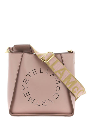 Stella mccartney crossbody bag with perforated stella logo 700073 W8542 SHELL