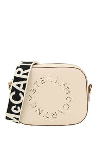 Stella mccartney camera bag with perforated stella logo 700266 W8542 PURE WHITE