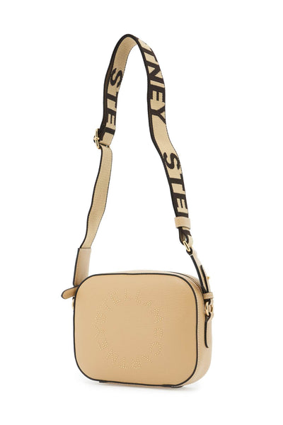 logo-printed camera bag for 700266 WP0234 CARAMEL