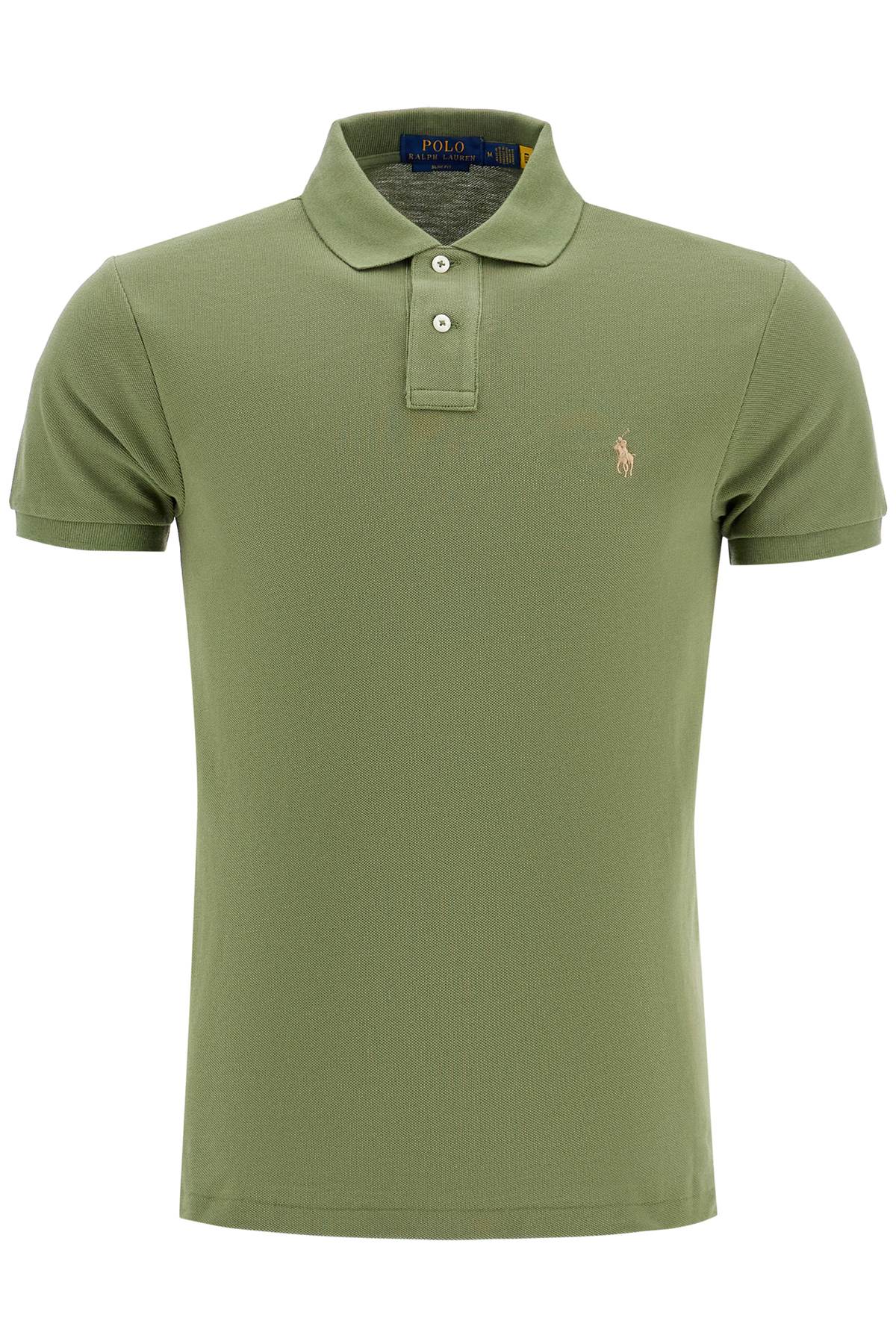 POLO RALPH LAUREN short-sleeved polo shirt 710536856 | Italystation.com - Shop Now at italystation.com