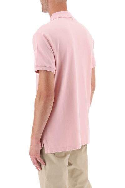 pique cotton polo shirt 710680784 CHINO PINK