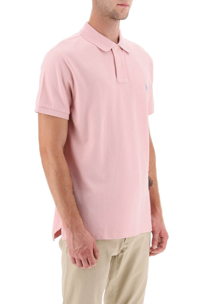 pique cotton polo shirt 710680784 CHINO PINK