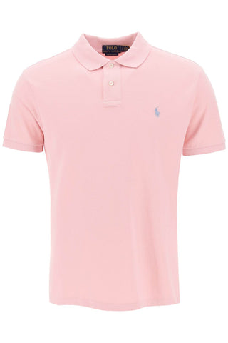 pique cotton polo shirt 710680784 CHINO PINK