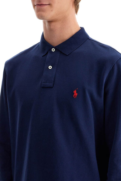 long-sleeved polo shirt 710680790046 NEWPORT NAVY/C3870