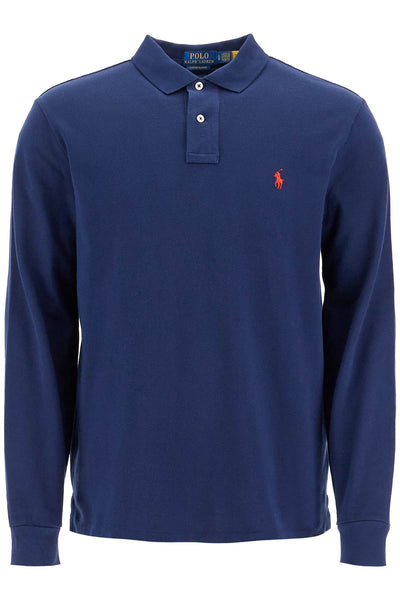 long-sleeved polo shirt 710680790046 NEWPORT NAVY/C3870