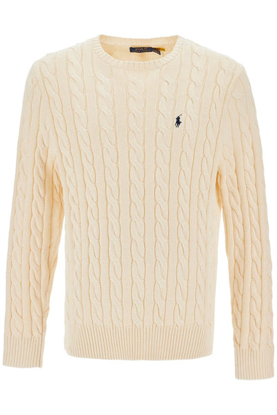 cotton cable knit pullover sweater 710775885024 ANDOVER CREAM