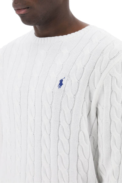 cotton-knit sweater 710775885033 WHITE