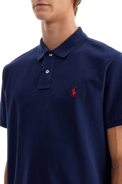 custom slim fit short sleeve polo shirt 710782592008 NEWPORT NAVY/C3870