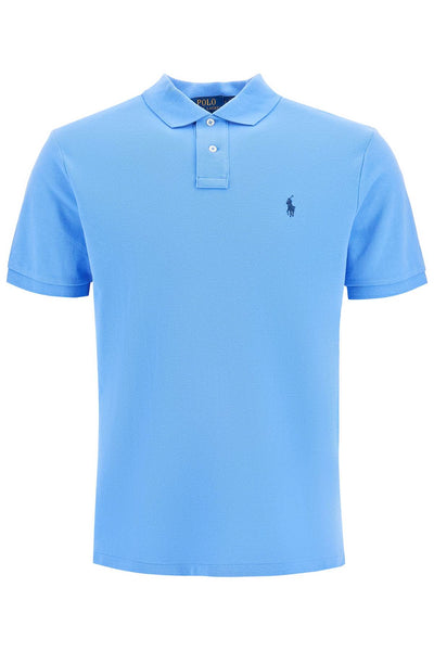 custom slim fit short sleeve polo shirt 710782592012 HARBOR ISLAND BLUE/C7998