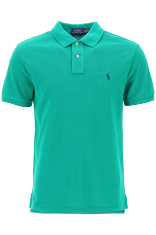 pique cotton polo shirt 710795080019 BILLIARD C7315