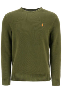 POLO RALPH LAUREN cotton knit pullover sweater 71081 | Italystation.com - Shop Now at italystation.com