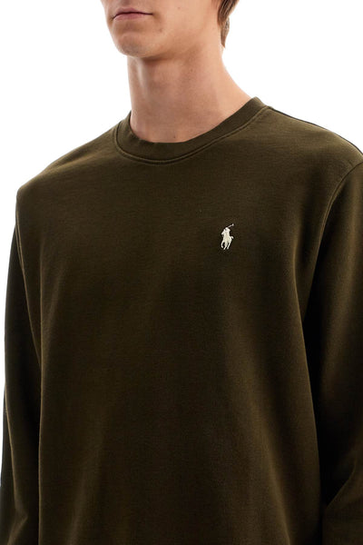 logo crewneck sweatshirt 710916689019 DARK LODEN