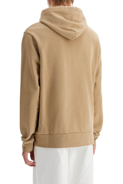 hooded sweatshirt with embroidered pony 710916690020 DESERT KHAKI