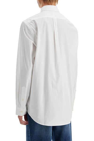 stretch poplin shirt for men 710928255002 WHITE