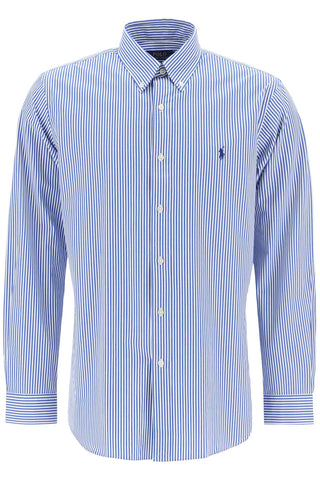 'striped stretch poplin shirt with 710928255008 BLUE/WHITE BENGAL STRIPE