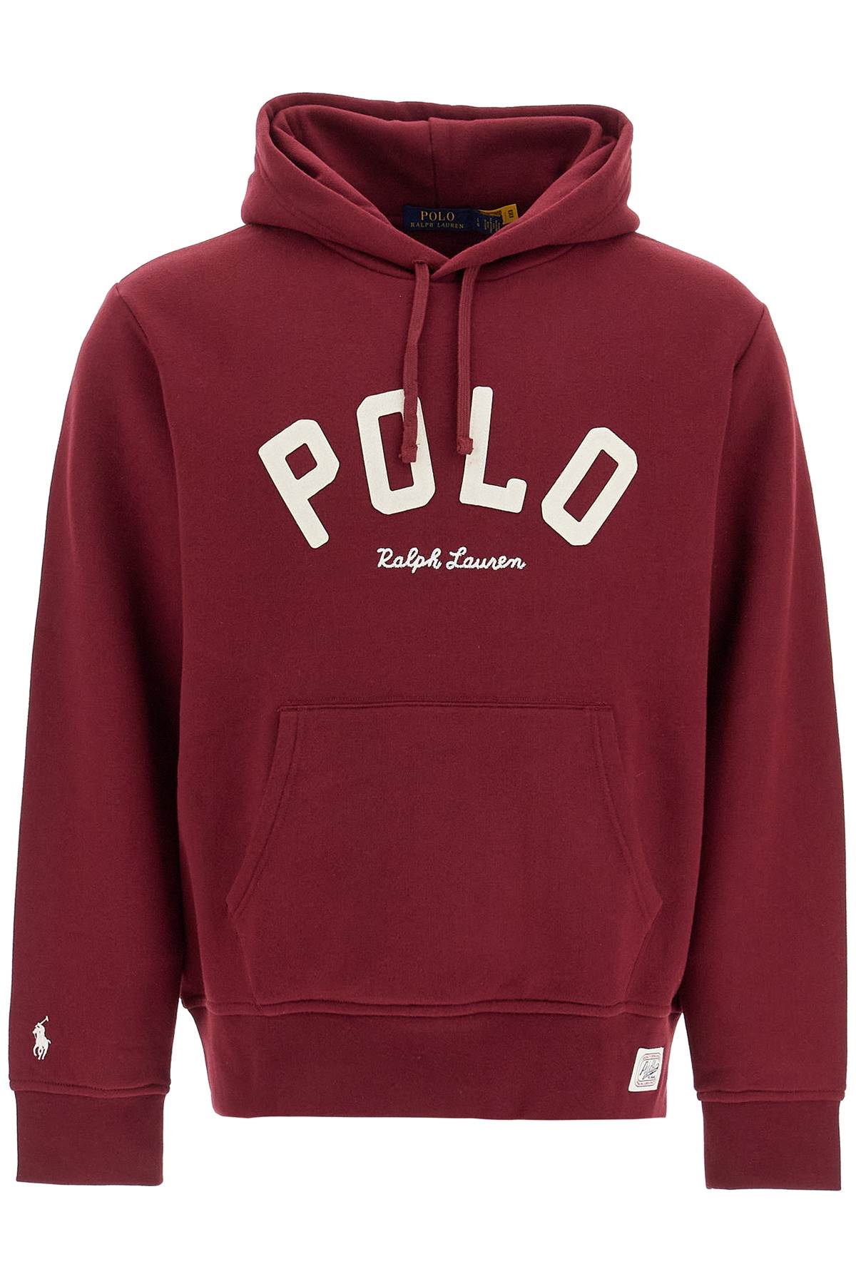 hooded sweatshirt with 710952040004 CLASSIC WINE