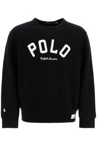 crewneck sweatshirt with logo 710952041002 POLO BLACK