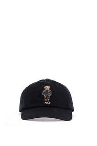 sport cap with black bear embroidery 710960311001 POLO BLACK