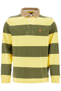 olive green and yellow striped cotton polo 710967648001 NEW OLIVE/SUNFISH YELLOW