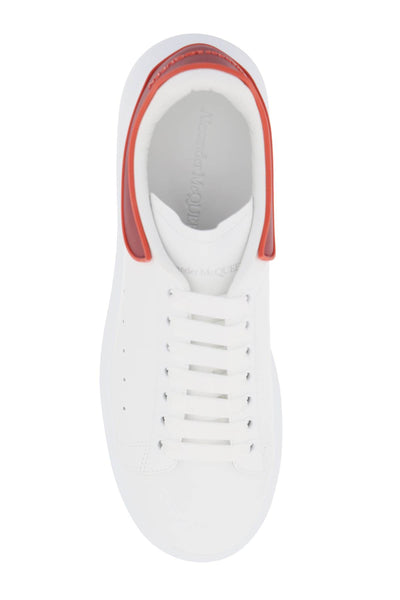 Alexander mcqueen oversize sneakers 727394 WHXMT WHITE RORED SCA RED