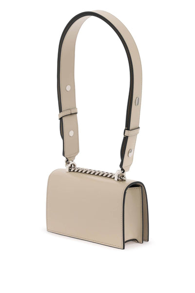 Alexander mcqueen mini 'jewelled satchel' bag 756521 1BLCM CAMEL