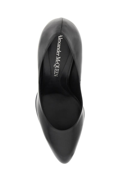 Alexander mcqueen armadillo pumps 780683 WIEX2 BLACK SILVER GOLD