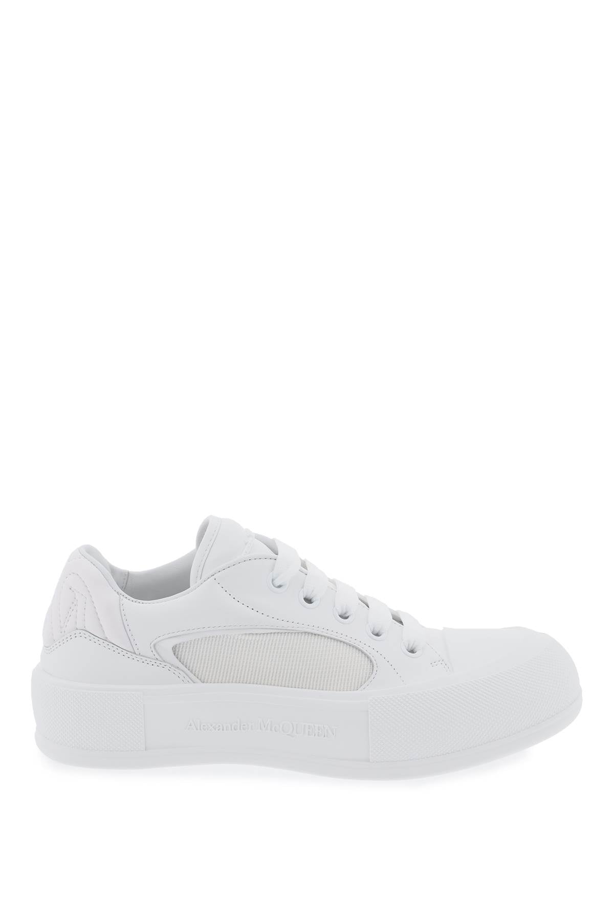 Alexander mcqueen 甲板 plimsoll 運動鞋 781556 W4WM8 白色 白色